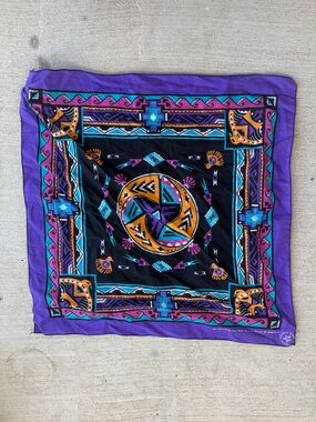 Vintage Wamcraft Bandana Scarf